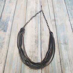 Black Metalic Necklace!.